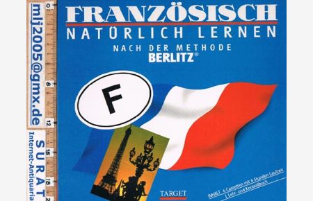 Französisch natürlich lernen nach Methode Berlitz.   - Lehr- und Kontrollbuch.