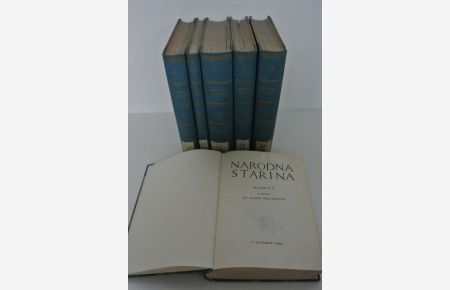NARODNA STARINA. Knjiga I (1922) - XIV (1935).   - Casopis za historiju i etnografiju juznih slovjena.