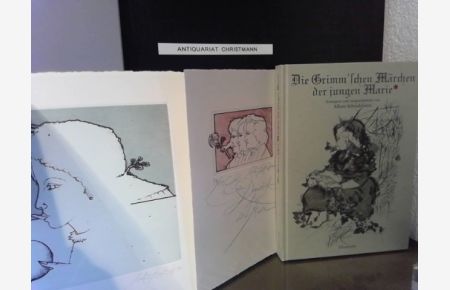 Die Grimmschen Märchen der jungen Marie. Arrangiert und ausgeschmückt von Albert Schindehütte (mit 2 sign. Graphiken)