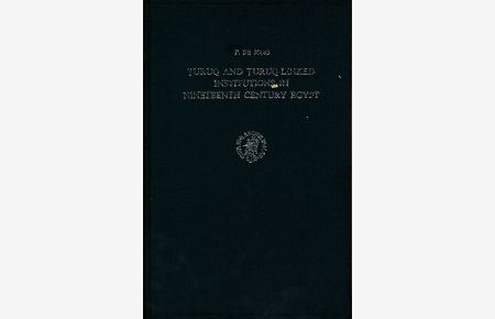 Turuq and Turuq-linked institutions in nineteenth century Egypt.   - A historical study in organizational dimensions of Islamic mysticism.
