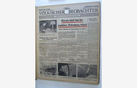 Kampfblatt der national-sozialistischen Bewegung Großdeutschlands. 53. Jahrgang 1940. Norddeutsche Ausgabe. 1. Januar 1940 bis 31. März 1940, 79 (in 77) Ausgaben