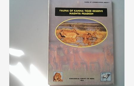 Fauna of Kanha Tiger Reserve, Madhya Pradesh.   - Fauna of conservation areas, 7.