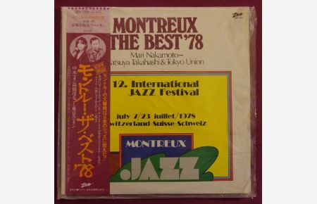 Montreux The Best `78. 12. International JAZZ Festival july 7/23, juillet / 1978  - (= ZEN 1004)