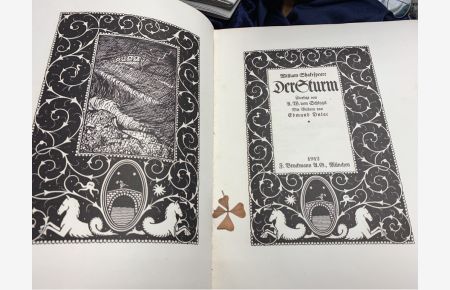 Der Sturm. Übersetzt von A. W. von Schlegel mit Bildern von Edmund Dulac.