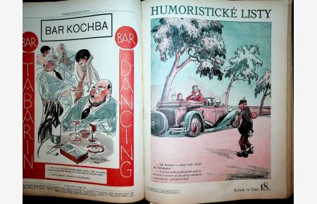 Humoristicke Listy. Nummern 1-52 Jahrgang komplett 1931