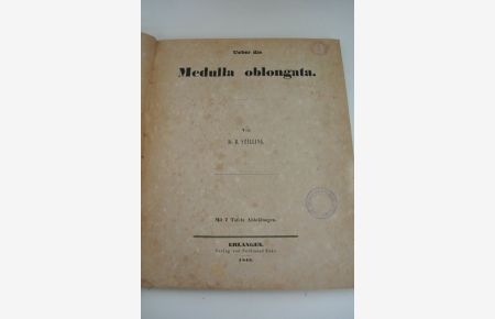 Ueber die Medulla oblongata.   - (= Untersuchungen über den Bau des Nervensystems, Heft 2)
