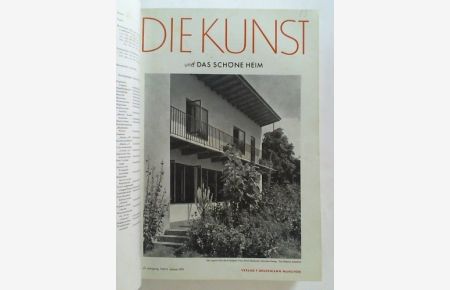 Monatsschrift für Malerei, Plastik, Graphik, Architektur und Wohkultur - 49. Jahrgang 1951, Hefte 4 bis 12 in einem Band