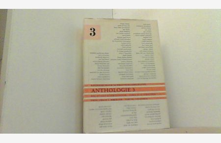 Anthologie 3 - RSG-Studio International. Lyrik in 47 Sprachen.