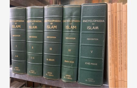 The Encyclopaedia of Islam. New edition (EI2). Vol. 1-5 of 12 plus 7 separate deliveries.