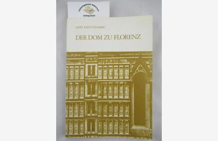 Der Dom zu Florenz : Untersuchungen zur Baugeschichte im 14. Jahrhundert.