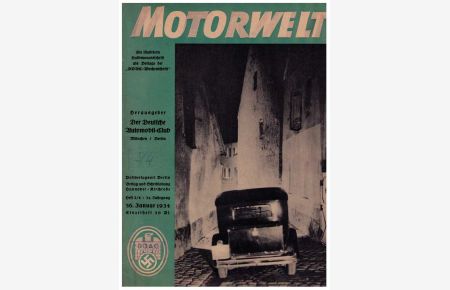 Motorwelt - Doppel - Heft 3/4 vom 26. Januar 1934