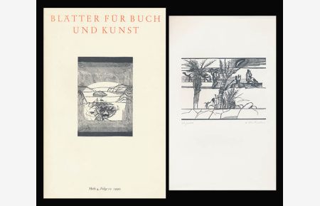 Einhundert Holzstiche. In: Sigill. Blätter für Buch und Kunst. Heft 4. Folge 10. 1990. [Mit Original-Holzstich. ]