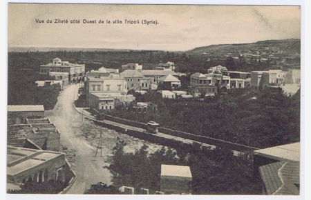 Cartes Postale. Vue du Zihrlé coté Ouest de la ville Tripoli (Syrie).