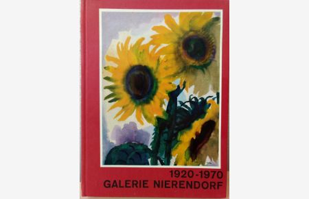1920-1970 Galerie Nierendorf - Rückblick, Dokumentation, Jubiläumsausstellung. OHNE ORIGINALGRAFIKEN!