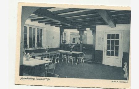 Postkarte: Jugendherberge Darscheid Eifel.