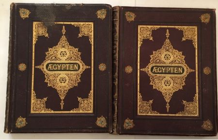 Aegypten in Wort und Bild. Dargestellt von unseren ersten Künstlern. 2 Bände (komplett)  - Ägypten