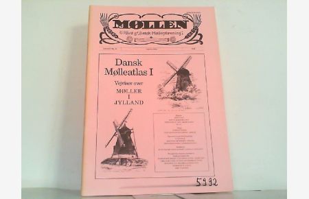 Dansk Molleatlas 1 - Vejviser over Moller I Jylland.