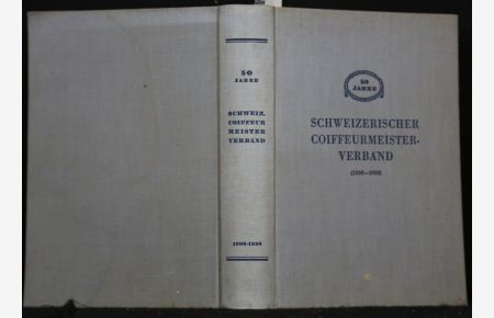 50 Jahre schweizerischer Coiffeurmeisterverband (1888-1938). Wirschaftspolitisch dargestellt. Mit einem berufshistorischen Rückblick von H. Ammon, Luzern und A. Wildbolz, Bern.