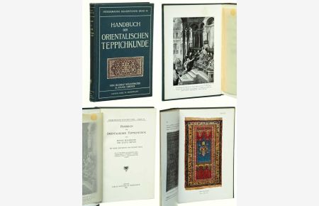 Handbuch der orientalischen Teppichkunde. Mit e. Einf. von Richard Graul.