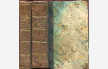Ouveau Dictionaire de poche Francais - Portugais et Portugais - Francais, 2 Bände  - Guide de la Conversation ou vade - mecum du Voyageur