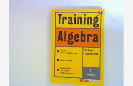 Training, Algebra, 9. Schuljahr