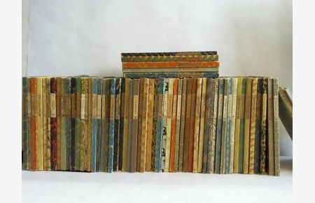 Sammlung von 59 Bänden aus den Nummern 400 bis 496