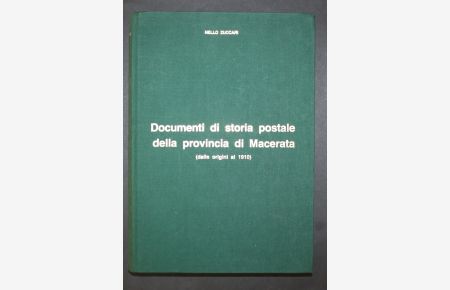 Documenti di storia postale della provincia die Macerata.