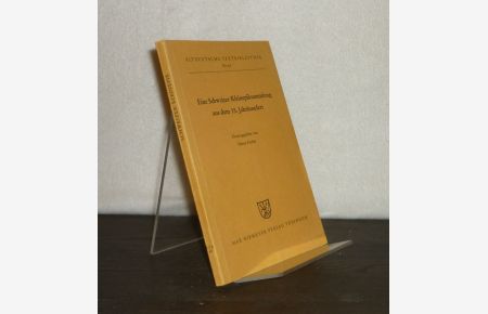 Eine Schweizer Kleinepiksammlung aus dem 15. Jahrhundert. Herausgegeben von Hanns Fischer. (= Altdeutsche Textbibliothek, Nr. 65).