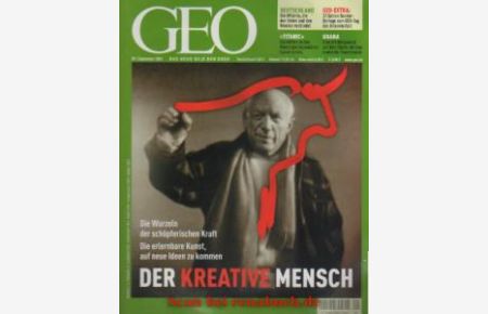 Geo 9/2003: Kreativität - Titanic - 5. GEO-Tag der Artenvielfalt - Manila - Schimpansen-Genom - Filmindustrie in Ghana