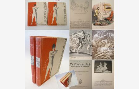 Die Weiberherrschaft in der Geschichte der Menschheit. Mit über 1400 Textillustrationen und 170 Beilagen * 2 Bände ( von 4 )