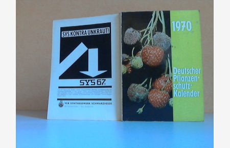 Deutscher Pflanzenschutzkalender 1970