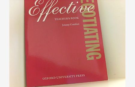 Effective Negotiating (Oxford Business English Skills)