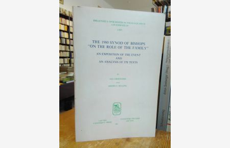The 1980 Synod of Bishops On the Role of the Family.   - An Exposition of the Event and an Analysis of its texts.