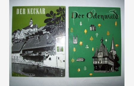 Die Reihe Die Schönen Bücher- Zwei Bände: Der Neckar u. Der Odenwald
