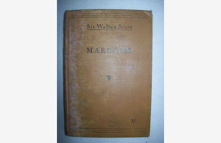 Marmion. A Tale of Flodden Field. With Notes, &c.  englische Literatur