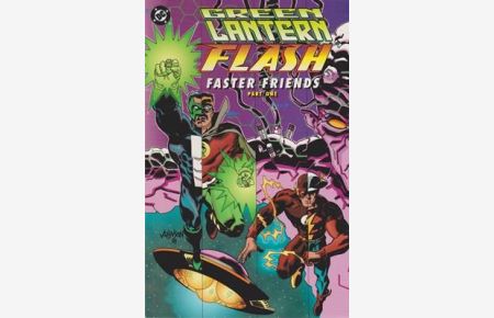Green Lantern Flash Faster Friends Part One # 1 and Two # 2