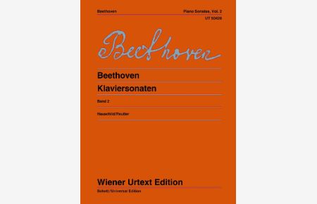Klaviersonaten Band 2  - Nach den Quellen, (Serie: Wiener Urtext Edition)