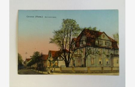 Ansichtskarte: Gronau (Hann. ) - Bahnhofstrasse
