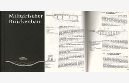 Militärischer Brückenbau. Lehrbuch NVA. 1. Auflage 1974