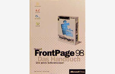 Microsoft FrontPage 98, Das Handbuch, m. CD-ROM