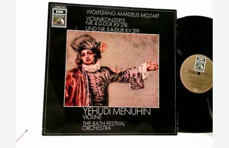 Yehudi Menuhin – Violinkonzert Nr. 4 D-dur Kv 218 - Violinkonzert Nr. 5 A-dur Kv 219