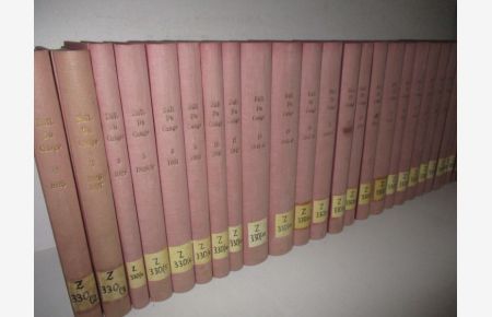 Archivum latinitatis medii aevi. (Hier): 42 Bde a. d. Jahren 1924 - 1985 im Konvolut / bundle of 42 vols (bound as 30).   - (= Union academique internationale. Bulletin du cange)