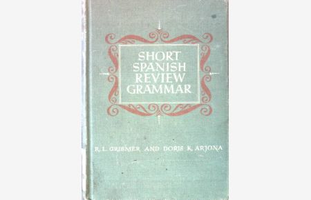 Short Spanish review grammar.