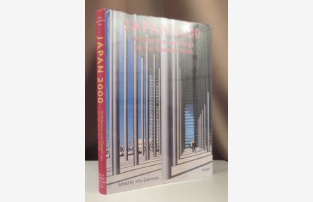 Japan 2000. Architecture and Design for the Japanese Public. Compiled by Naomi R. Pollock, Tetsuyuki Hirano and Tetsuro Hakamada. With essays by John Heskett, Takuo Hirano, Tadnori Nagasawa, Naomi R. Pollock and Hiroyuki Suzuki.