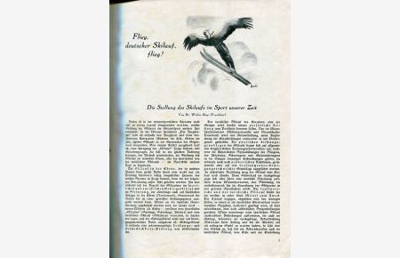 Der Winter - Illustrierte Zeitschrift fürn den Wintersport, XXIV. Jahrgang 1930/31.   - Amtliches Blatt des Deutschen Ski-Verbandes.