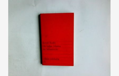 Die heilige Johanna der Schlachthöfe.   - Bertolt Brecht. Mitarb.: H. Bochardt u.a./ edition suhrkamp ; 113