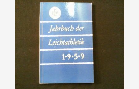 Jahrbuch des DLV 1959.