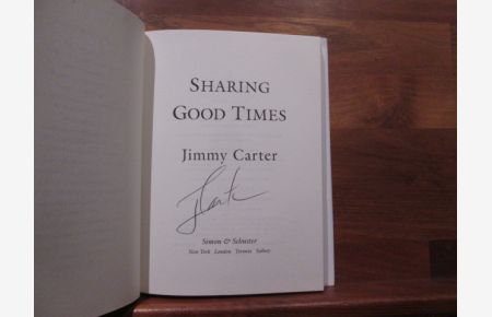 Sharing Good Times SIGNIERT / SIGNED COPY