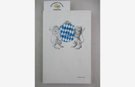 Musik in Bayern. Heft 48. Jahrgang 1994.