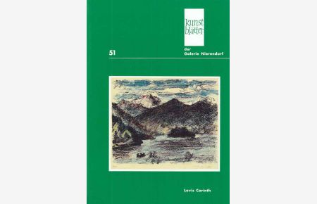 Lovis Corinth. 151 ausgewählte Werke. Kunstblätter der Galerie Nierendorf; 51.   - Zeichnungen; Druckgraphiken.